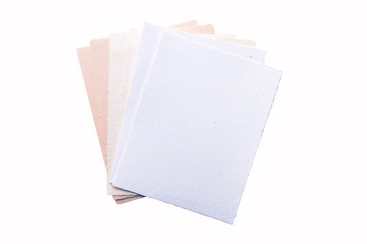 Pigment Tinted Handmade Paper Sheets