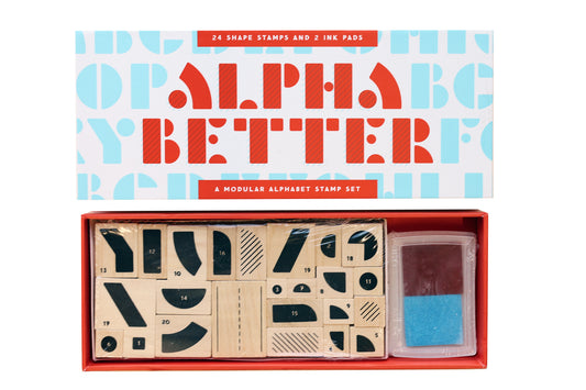 Alpha Better Stamp Set