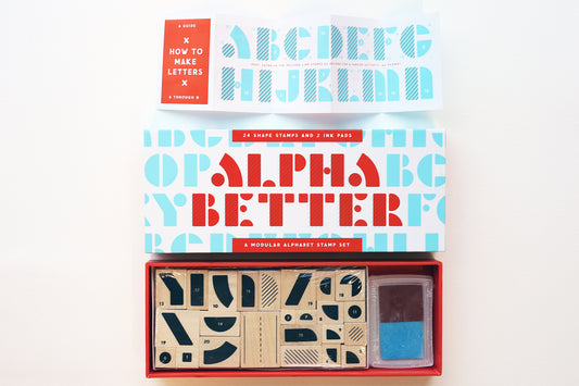 Alpha Better Stamp Set