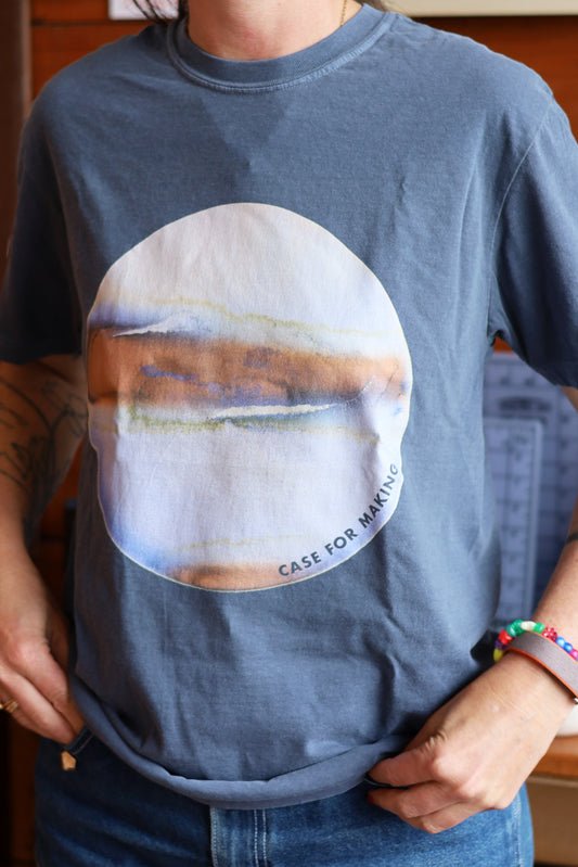 CfM Riverbed Circle Swatch Tee