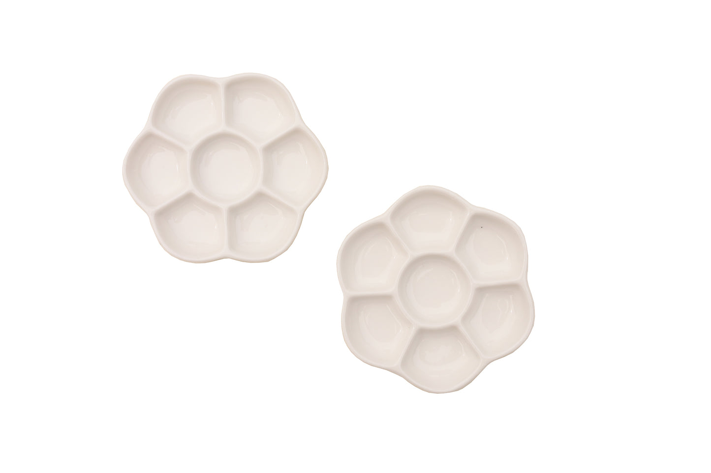 Ceramic Mini Flower Mixing Palette