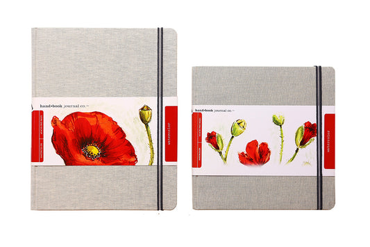 Handbook Travelogue Linen 95 lb. Watercolor Book