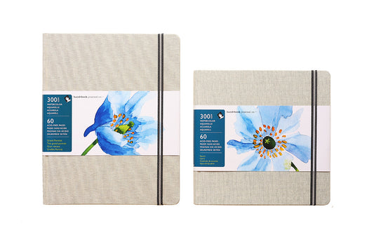 Handbook Travelogue Linen 140 lb. Watercolor Book