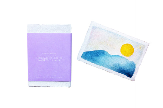CfM Handmade Watercolor Paper Sheets