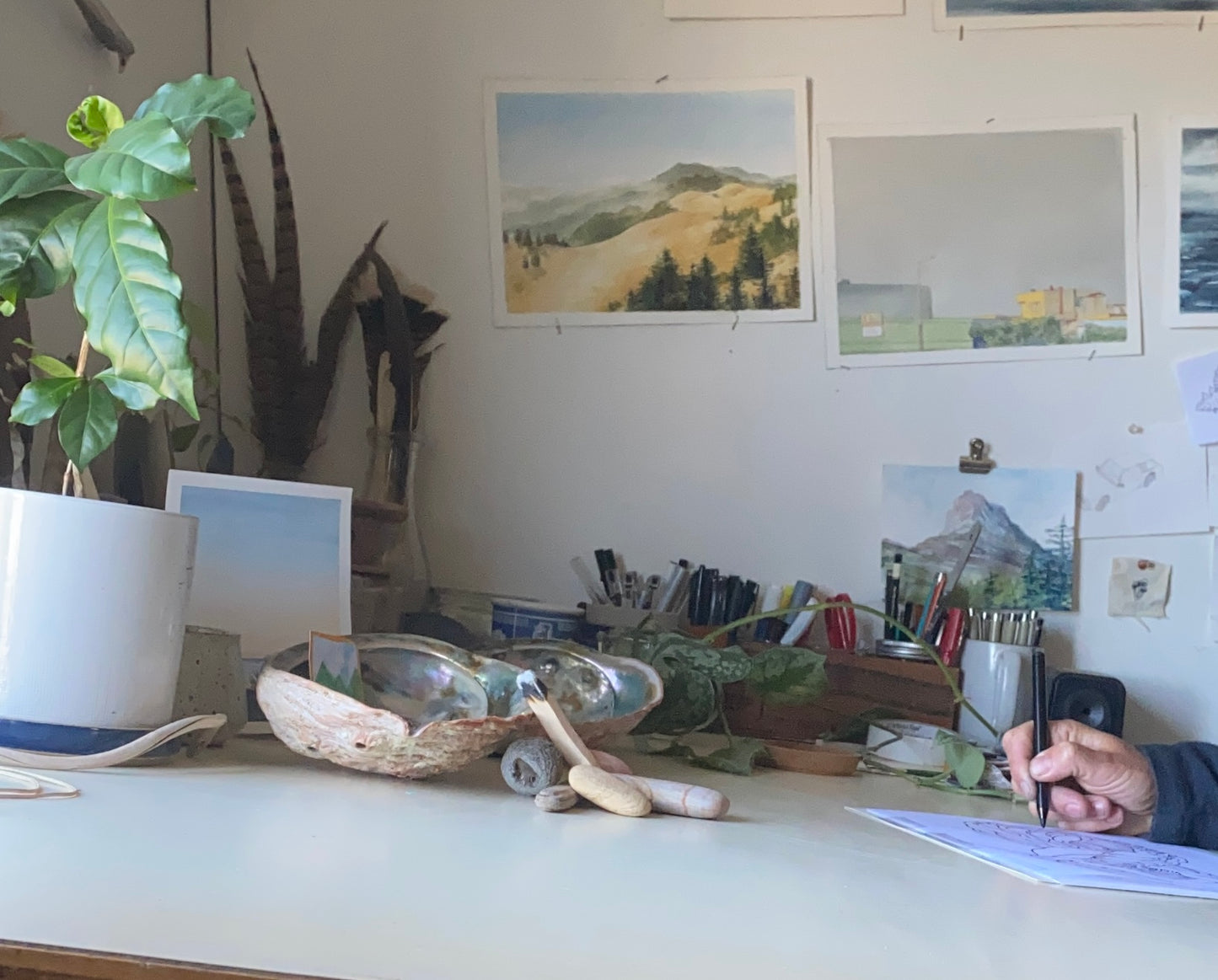 Watercolor and Drawing Club with Dave Muller