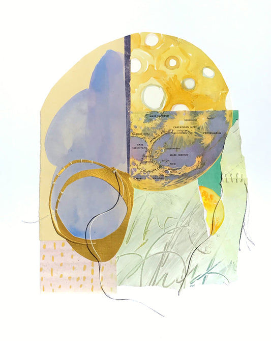 Found and Painted Paper Collage with Erin McCluskey Wheeler