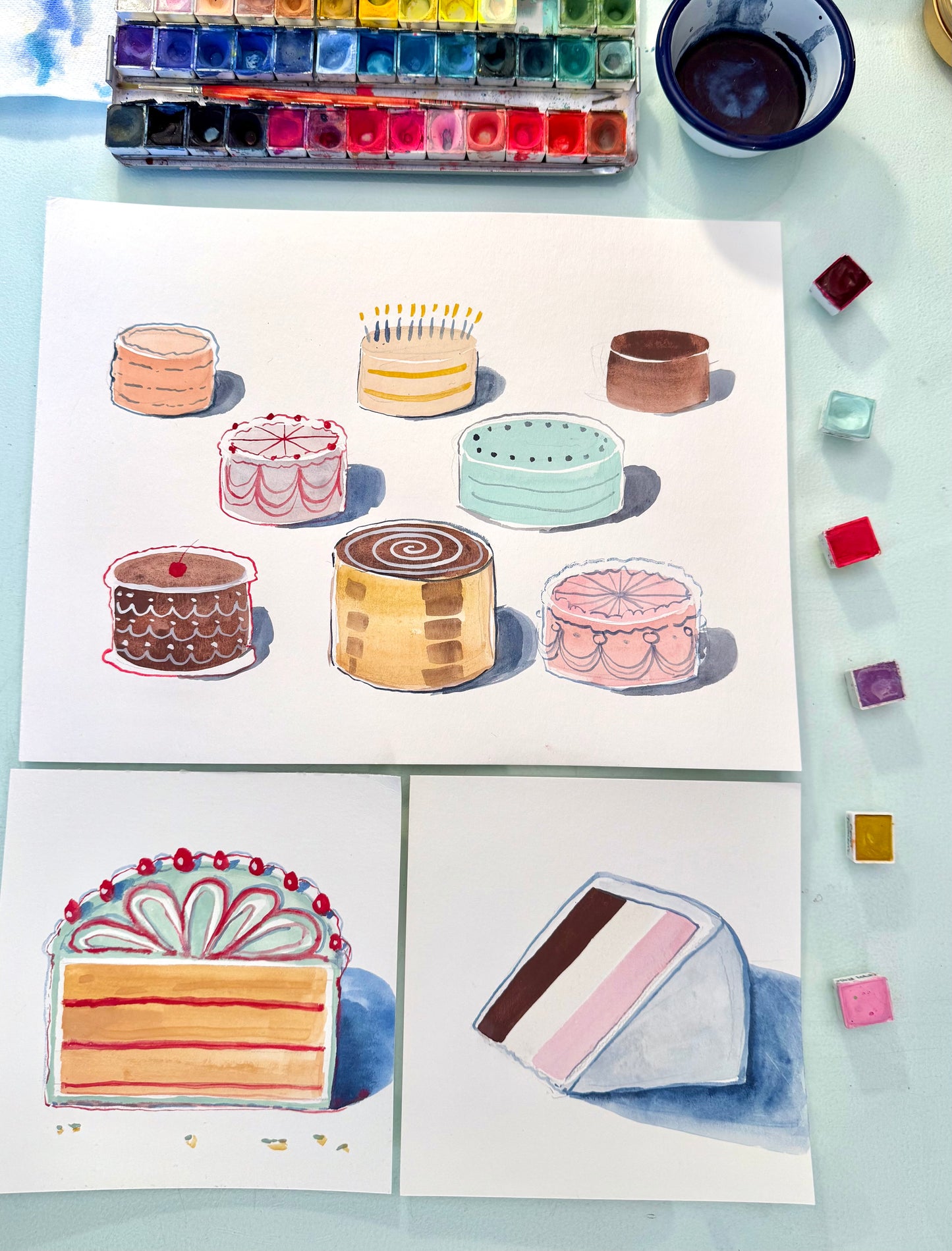 New! Wayne Thiebaud's Cakes with Melanie Lan