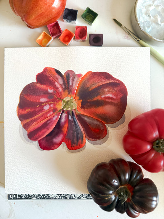 Painted Produce – Heirloom Tomatoes with Claire Wilson-Oghedo