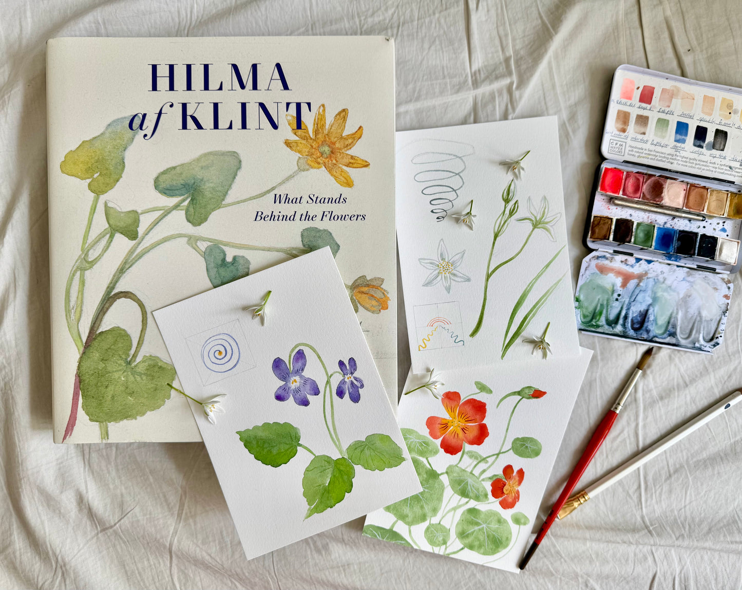 New! Hilma af Klint's Flowers with Melanie Lan