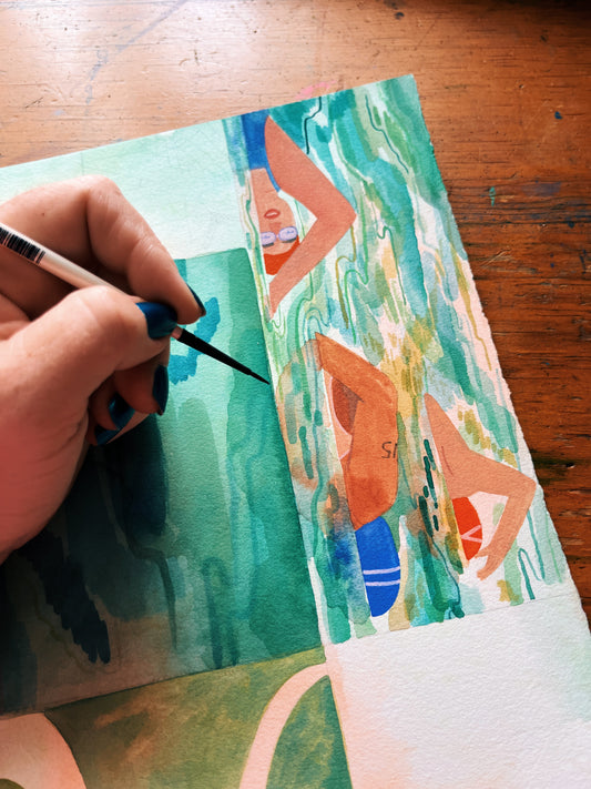 Watercolor Basics: Wet on Wet with Lindsay Stripling