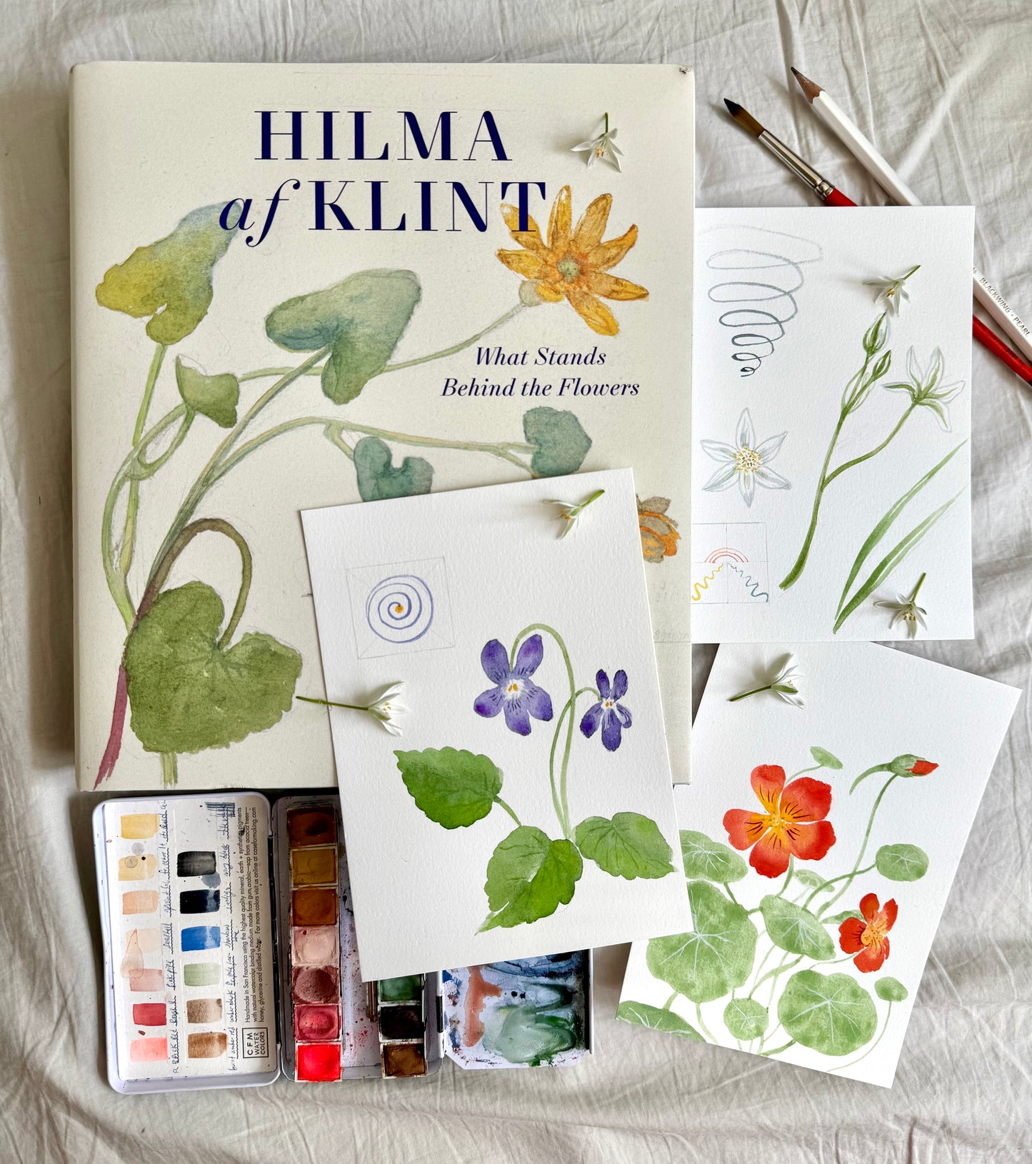 New! Hilma af Klint's Flowers with Melanie Lan