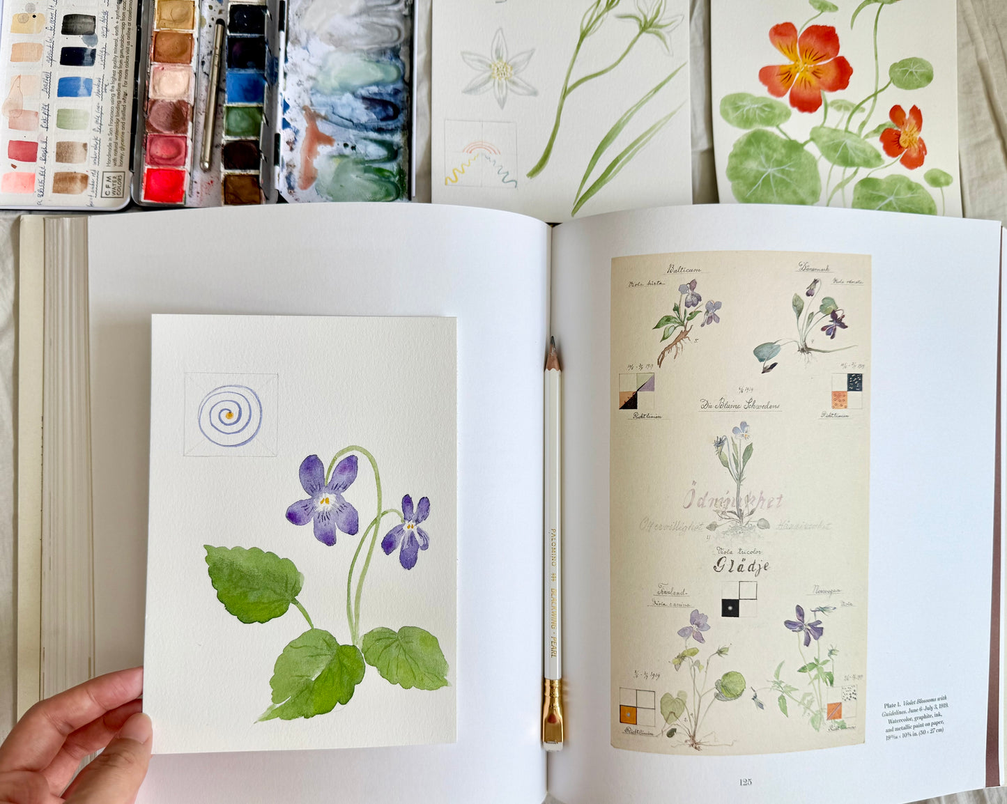 New! Hilma af Klint's Flowers with Melanie Lan