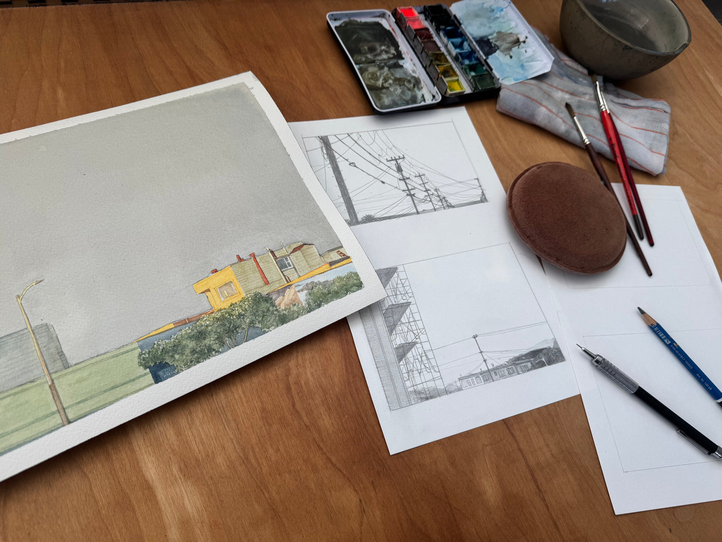 Watercolor and Drawing Club with Dave Muller