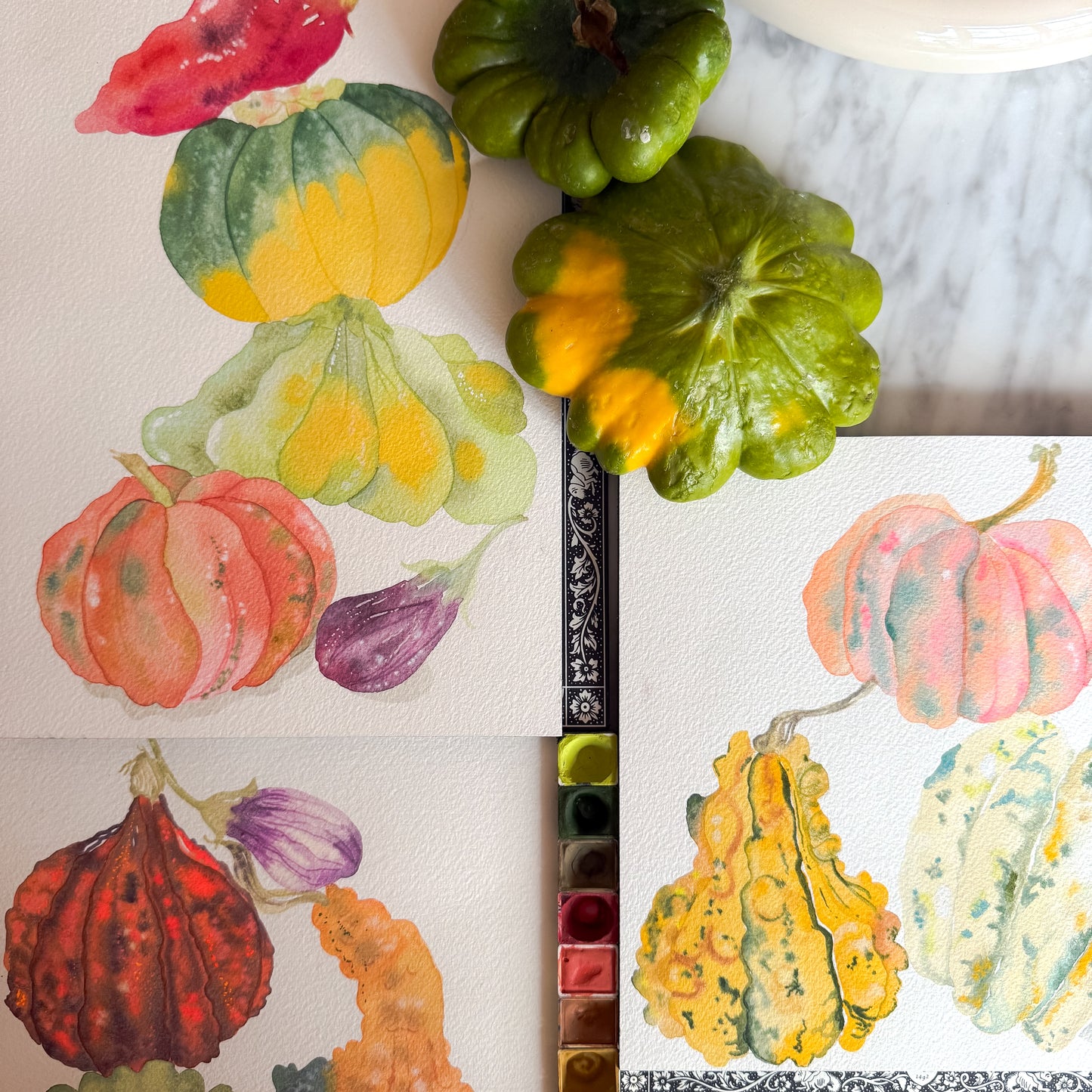 Painted Produce - Fall Harvest with Claire Wilson-Oghedo