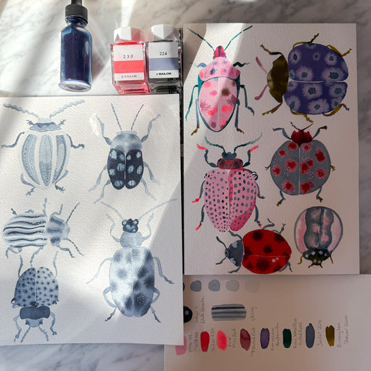 New! Fluid Fauna - Inksects with Claire Wilson-Oghedo