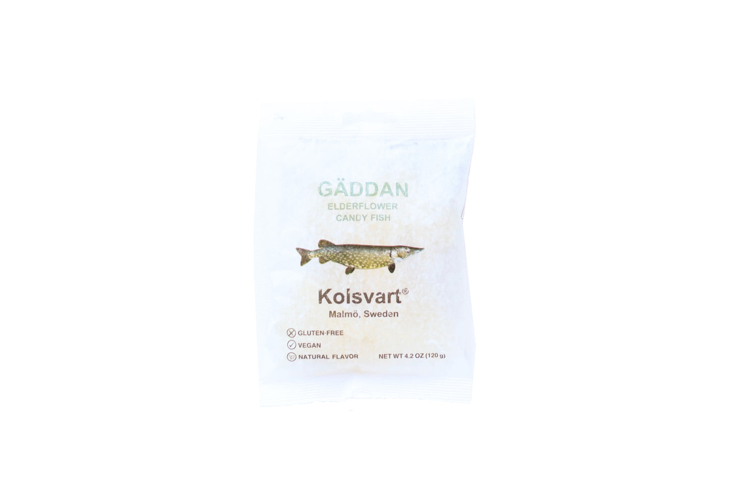 Kolsvart Gummy Fish