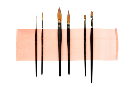 CfM Mop, Filbert & Liner Brush Bundle