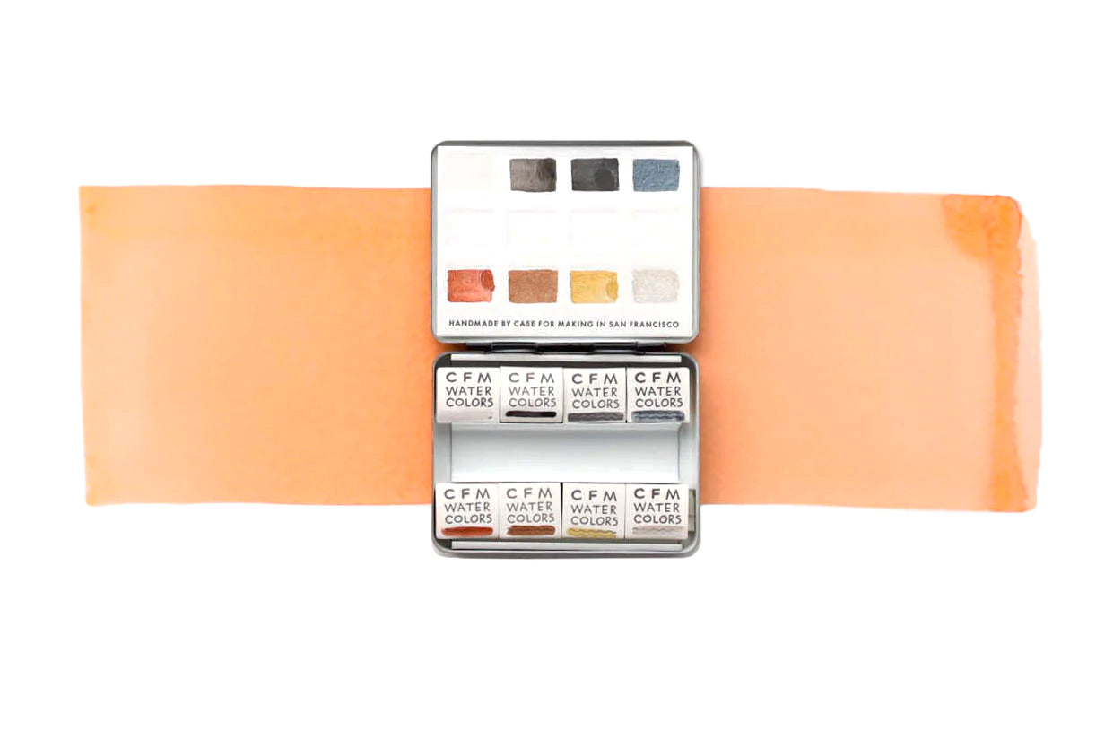 Monochromatic Black/White/Metallic Palette