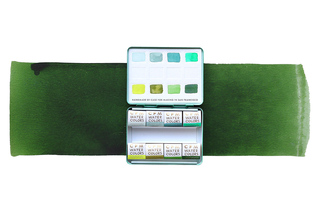 CfM Monochromatic Green Palette