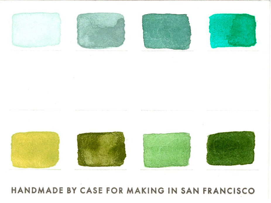 CfM Monochromatic Green Palette