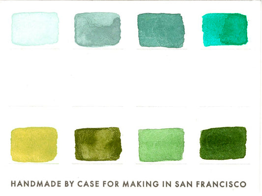 CfM Monochromatic Green Palette