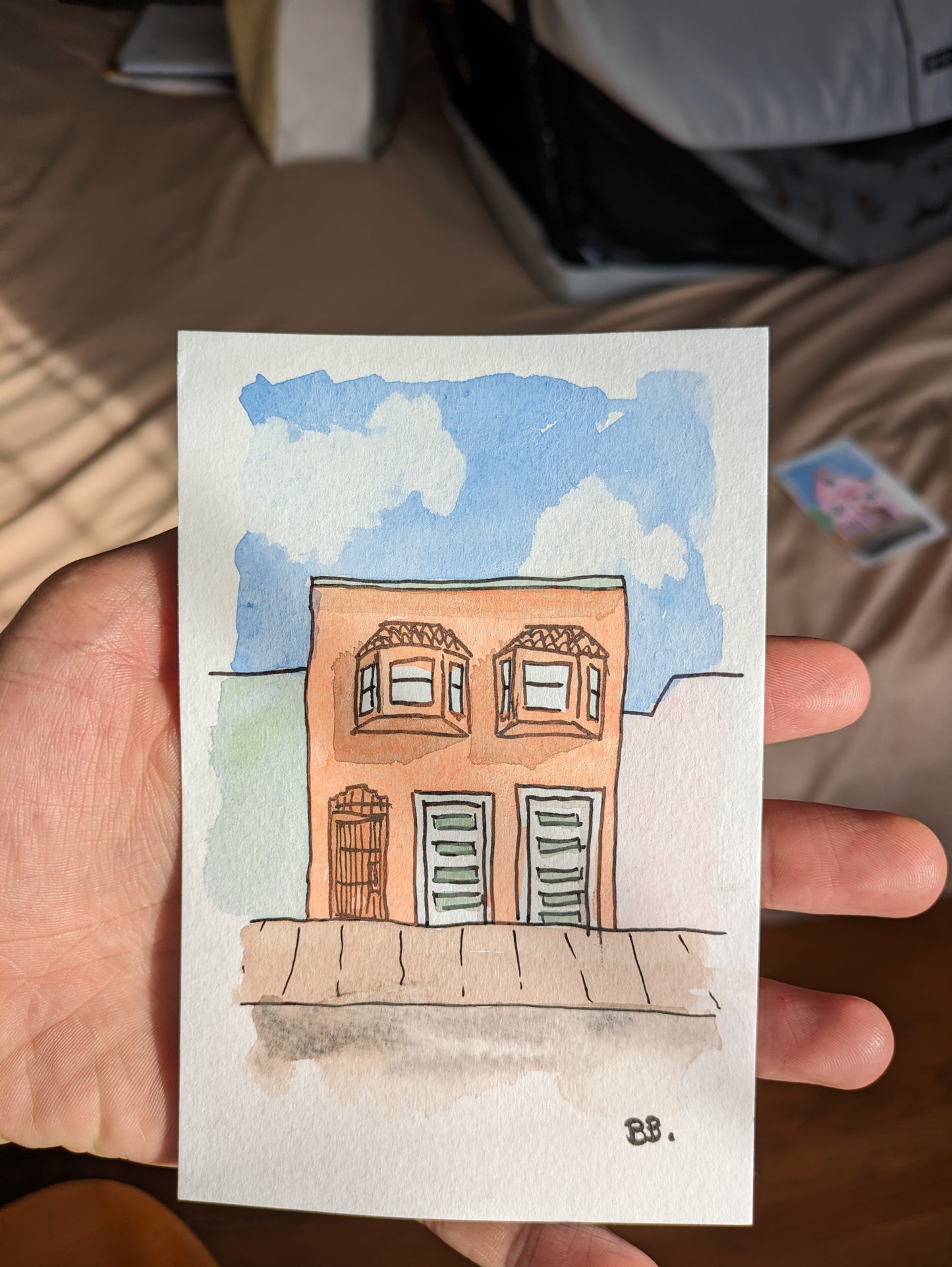 Miniature Sunset Houses with Baptiste Benet