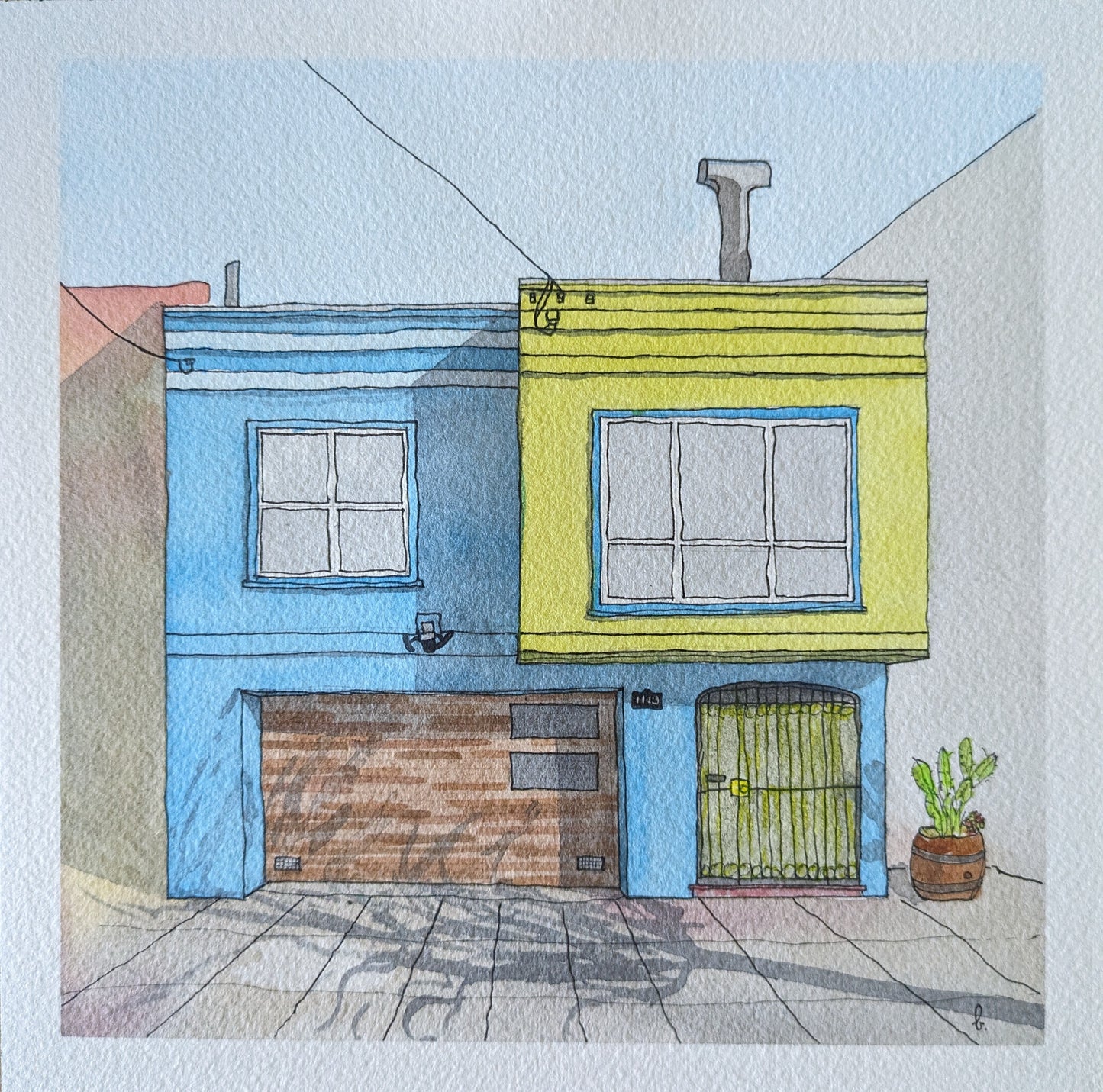Miniature Sunset Houses with Baptiste Benet