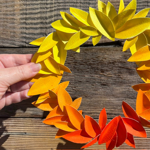 New! Everlasting Paper Wreaths with Sophie Tivona
