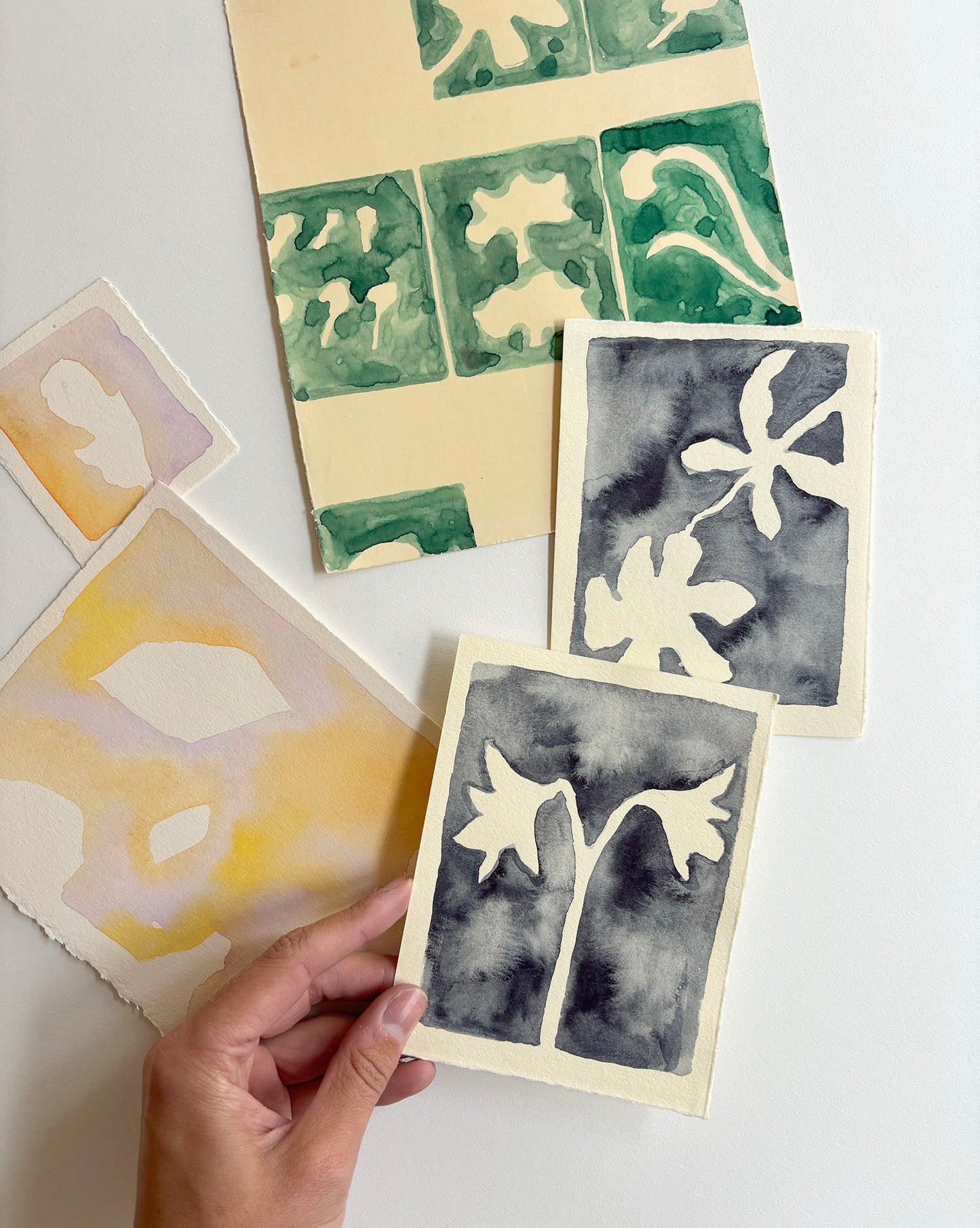 Painting with Negative Space with Tess Rubinstein