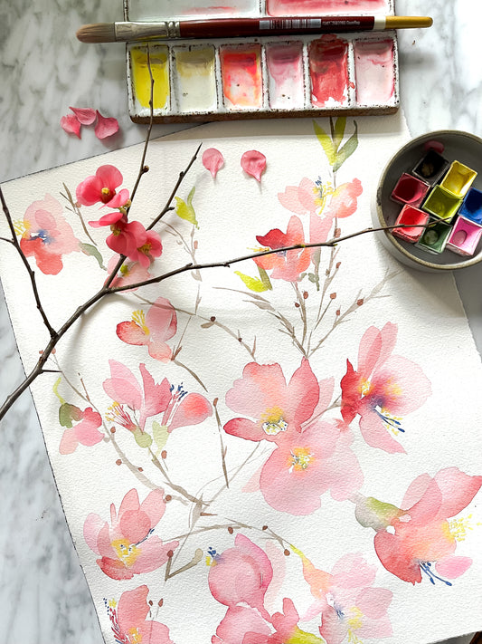Fluid Flora: Sakura Season with Claire Wilson-Oghedo