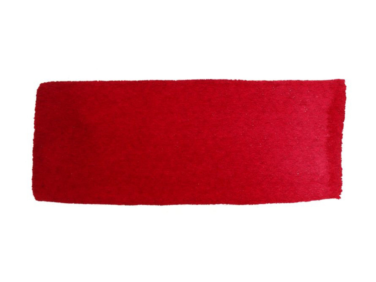 A hand painted swatch of Carmine Naccarat.