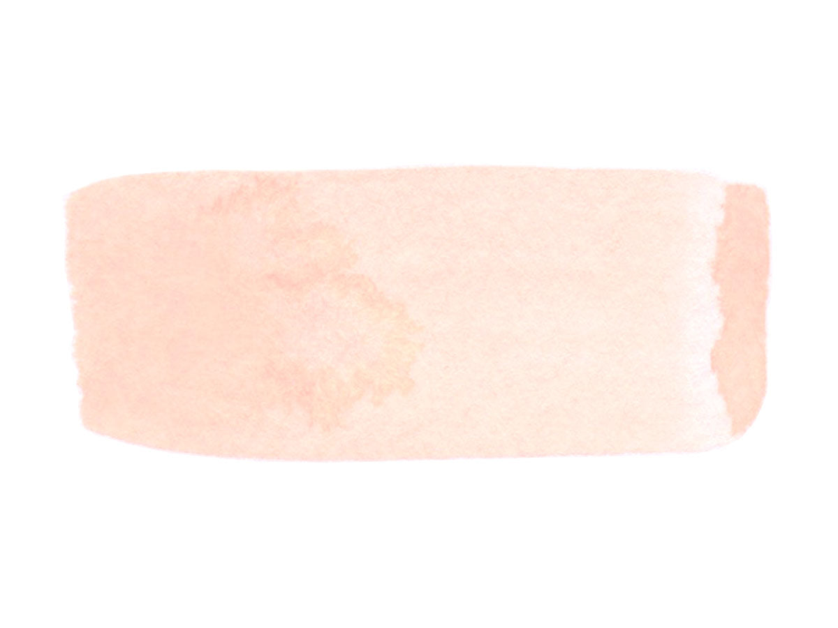 A hand painted swatch of CfM Seashell.