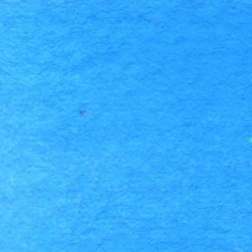 A cropped close up of the Fluorescent Blue swatch.