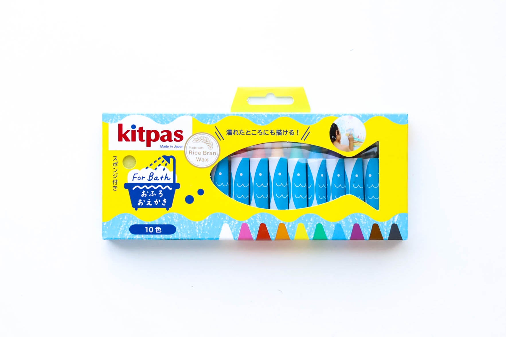 Kitpas Bath Crayons - Set of 10