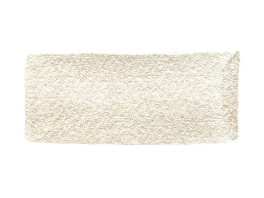 A hand painted swatch of Silver.