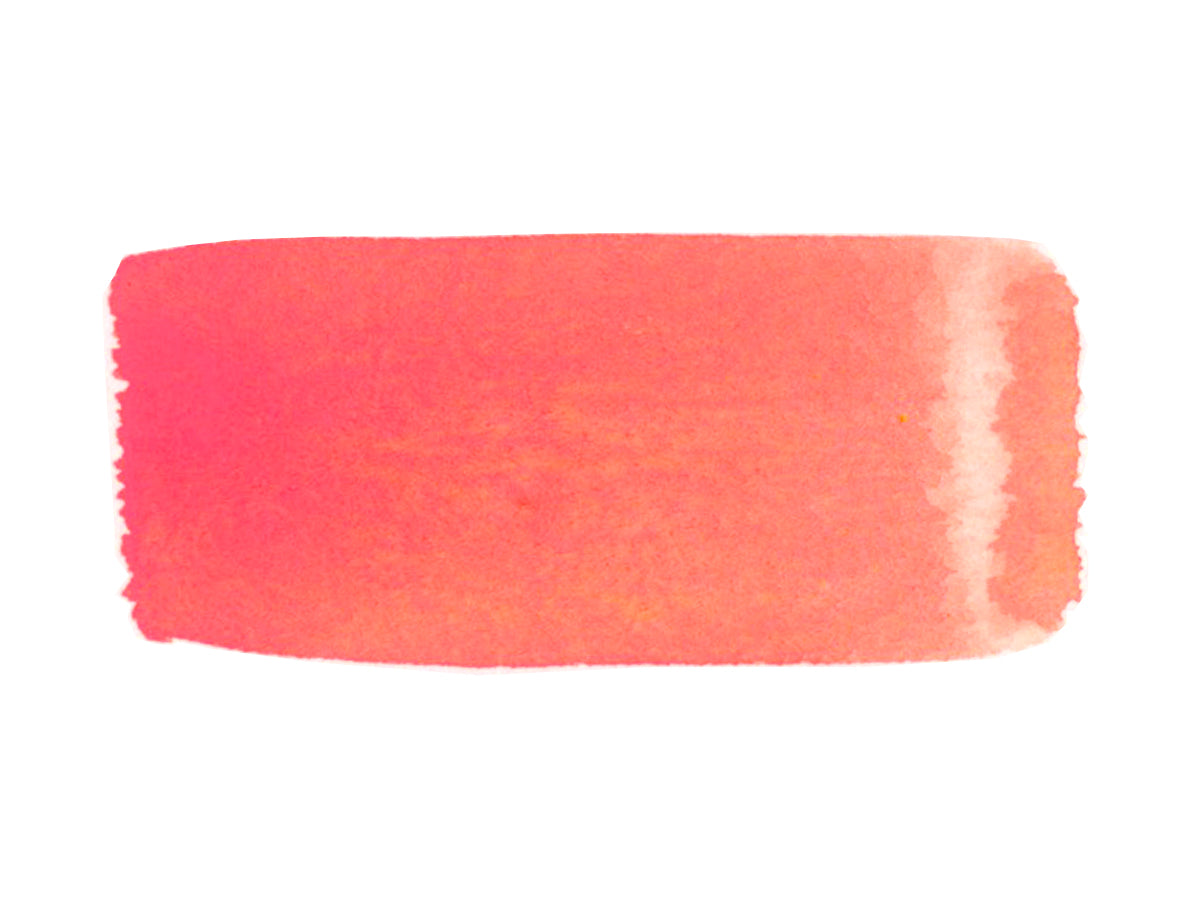 A hand painted swatch of CfM Coral.