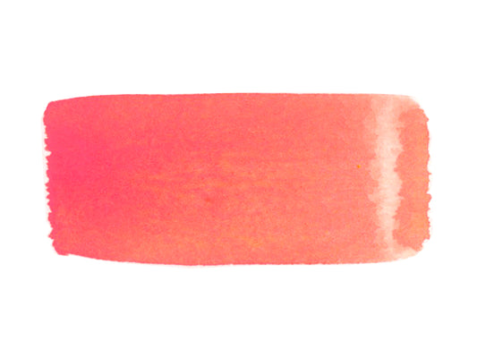 A hand painted swatch of CfM Coral.