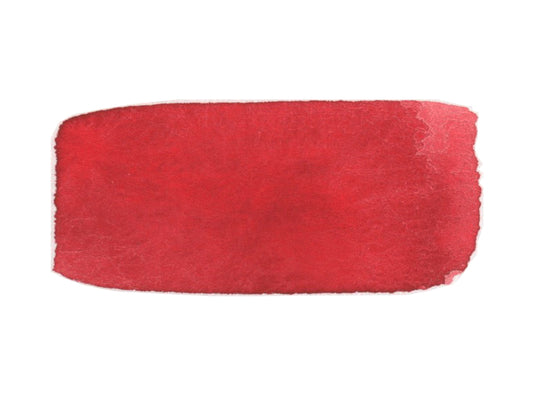 A hand painted swatch of CfM Ruby.