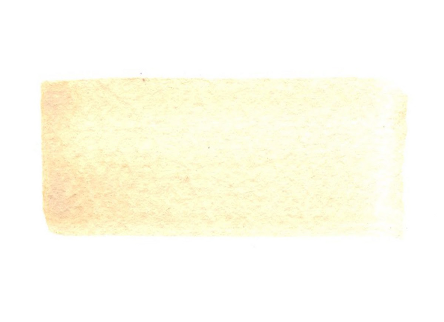 A hand painted swatch of French Ochre Very Light.