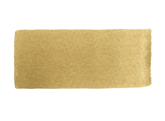 A hand painted swatch of French Ochre Sahara.