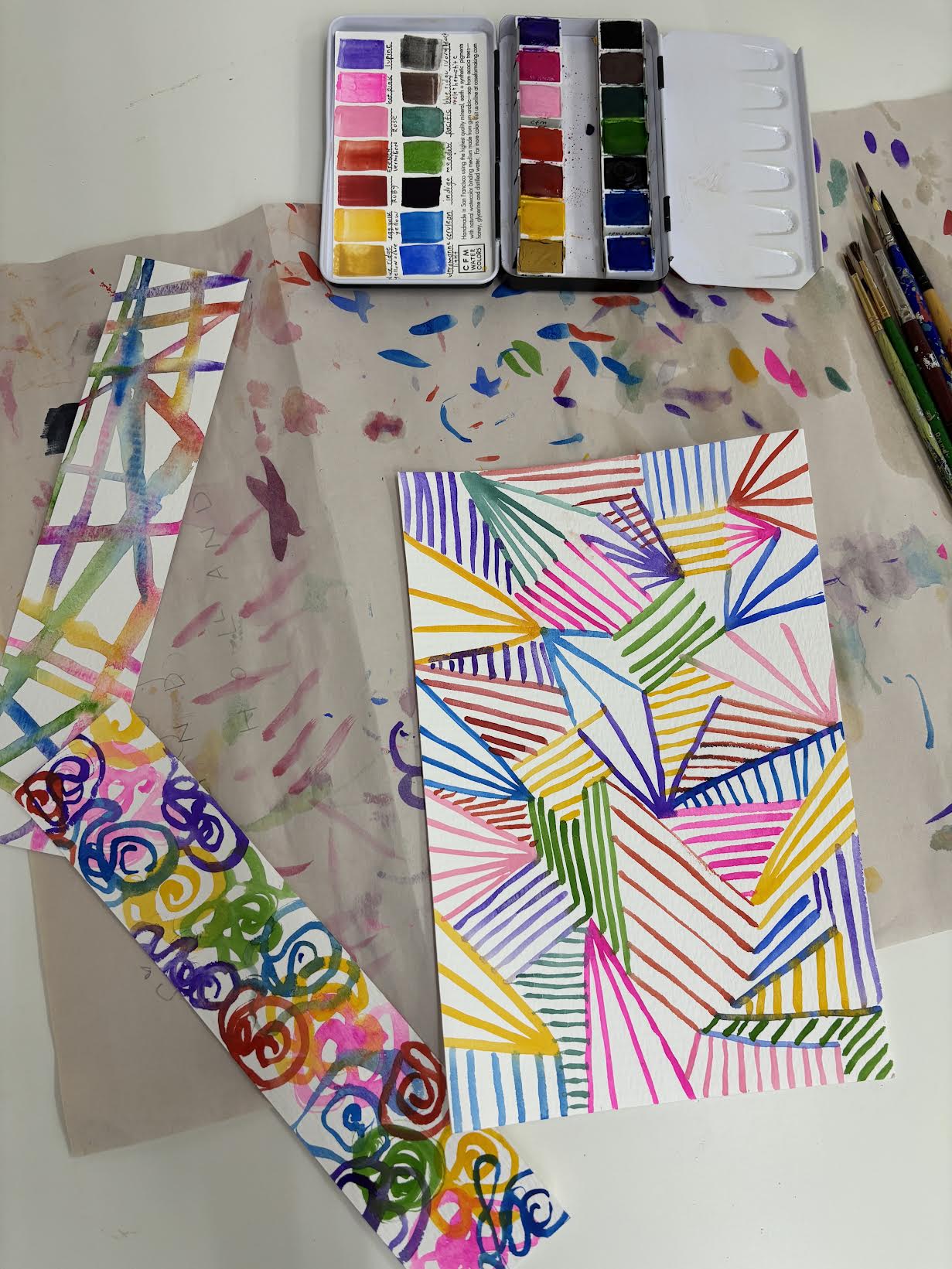 Mixed Media Lab: Pattern Play with Simmin Joy Holland
