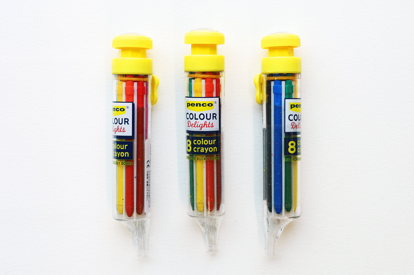 Penco 8 Color Delights Crayon