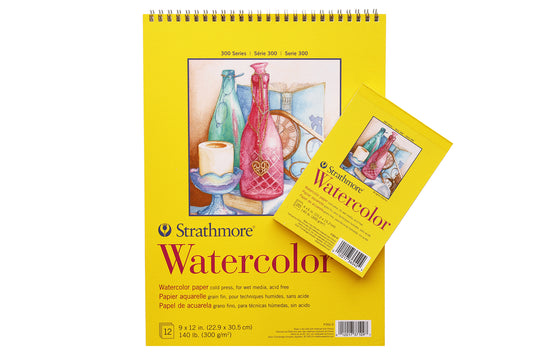 Strathmore 300 Series Watercolor Paper Pads