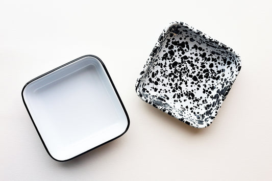 Crow Canyon Mini Square Enamel Trays