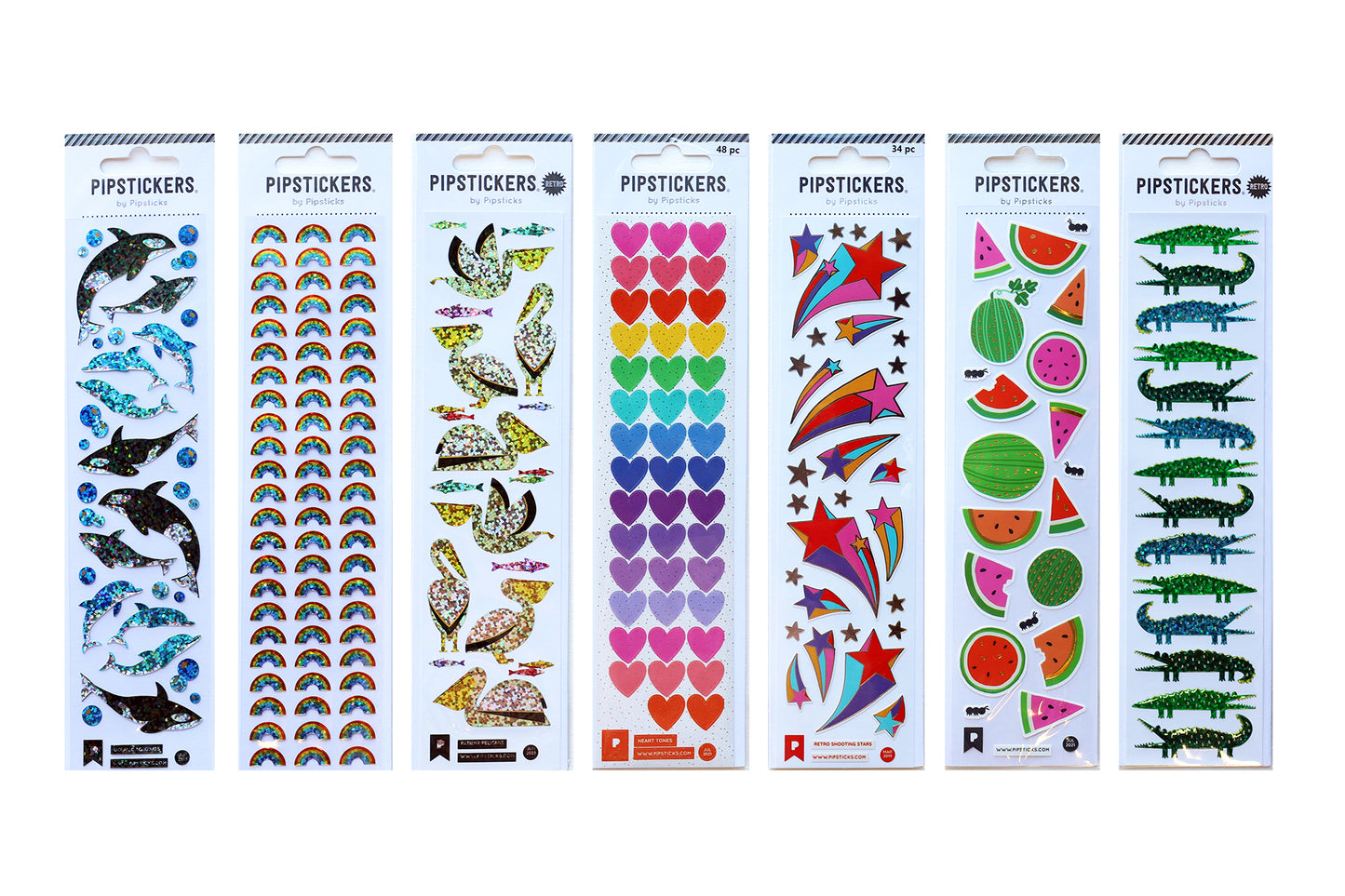 Pipsticks Small Sticker Packs