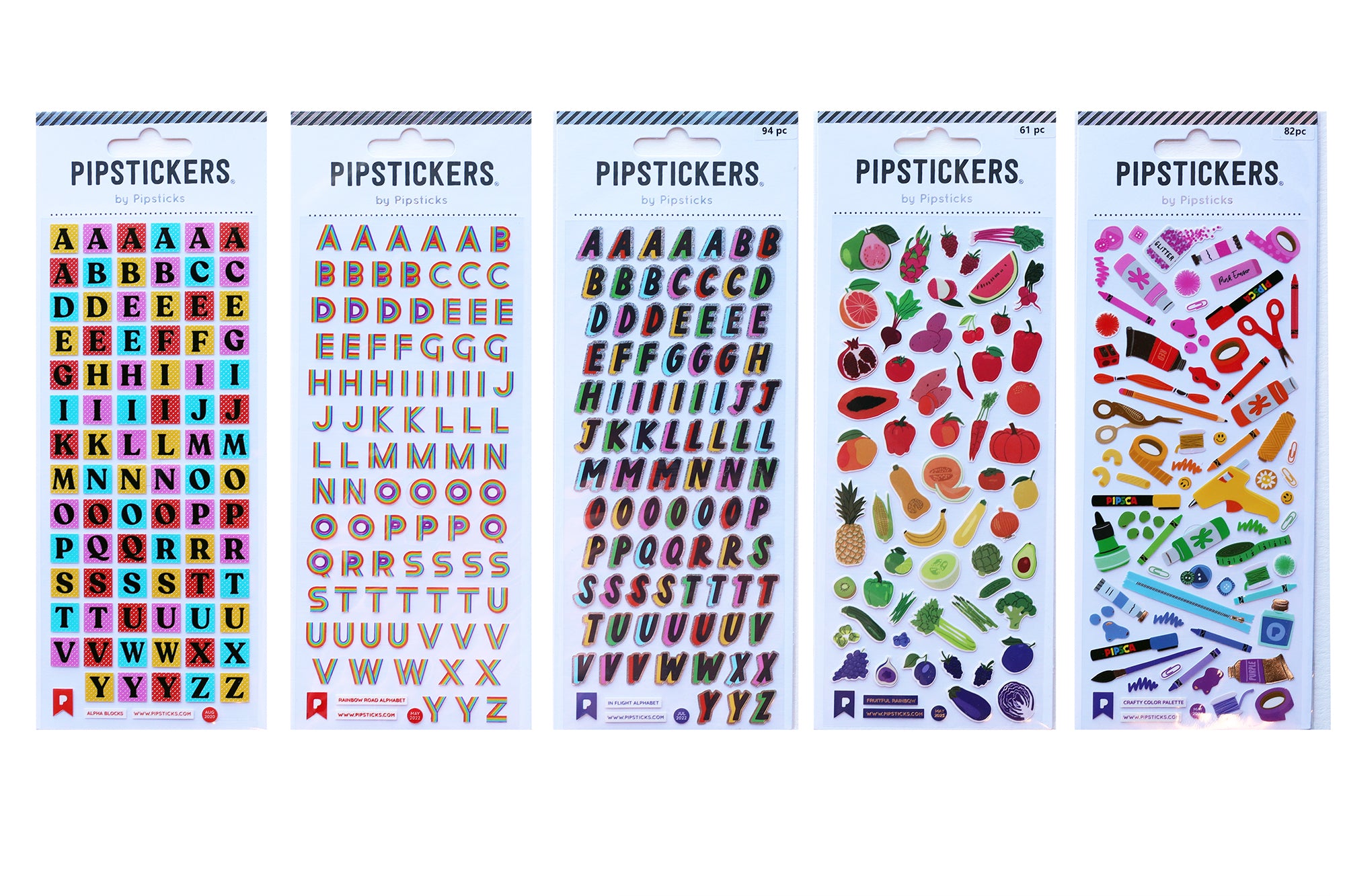 Pipsticks Medium Sticker Packs – Case for Making