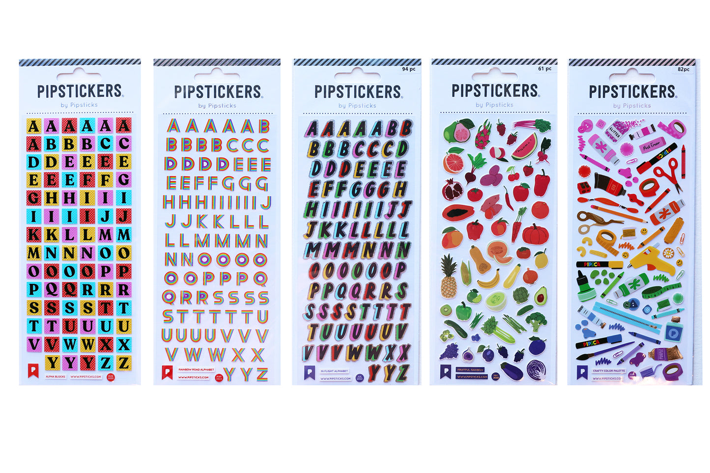 Pipsticks Medium Sticker Packs