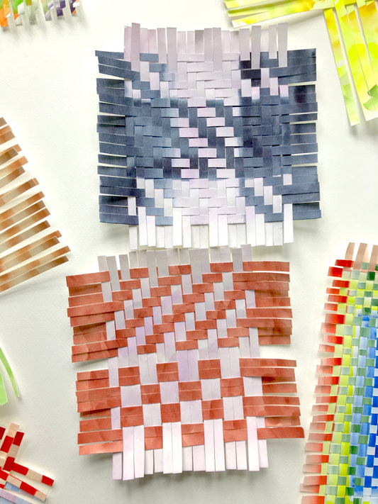 Weaving with Watercolors with Shaine Drake