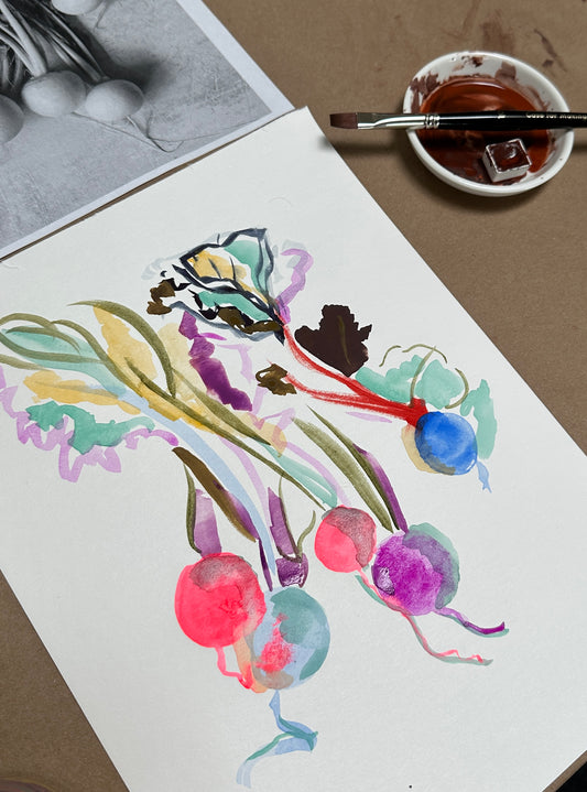 Collaborative Mark Making with Alexis Joseph