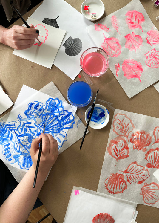 Collaborative Mark Making with Alexis Joseph